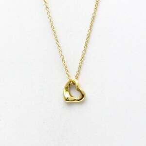 TIFFANY Authentic 18k Gold Heart Necklace
